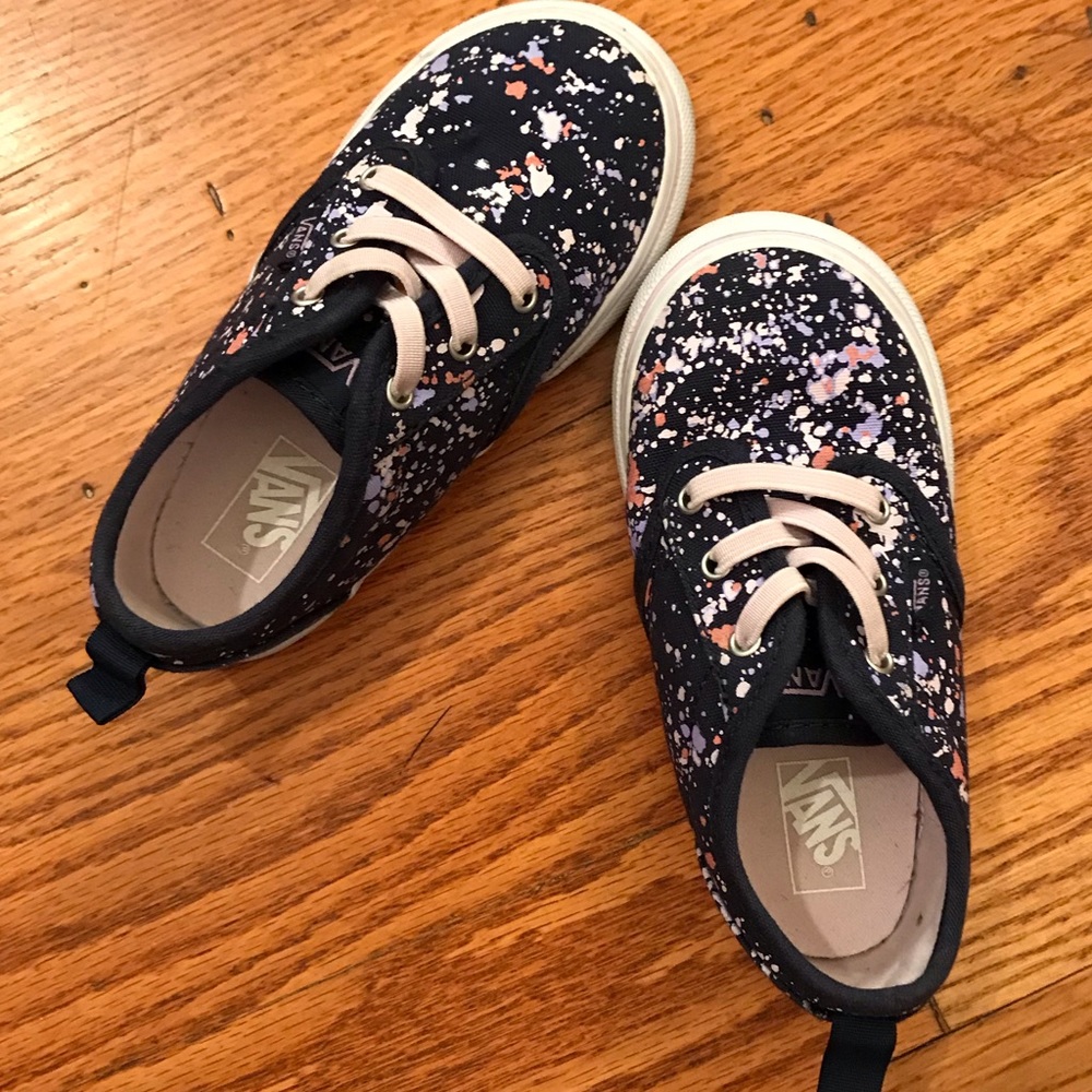 EUC Vans Youth Sneaker, Multi